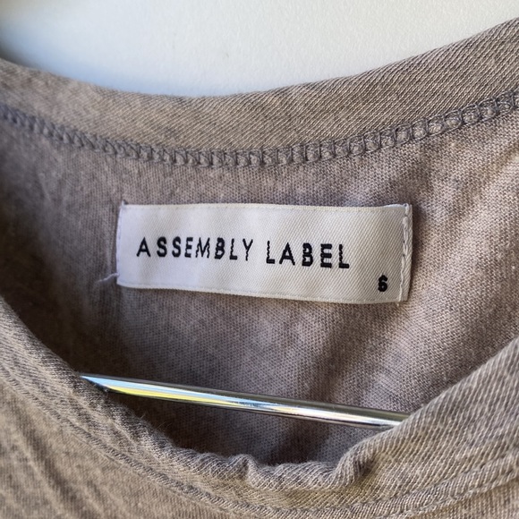 Assembly label grey T - Picture 2 of 2